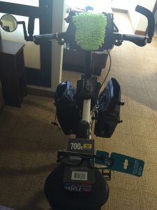 New glasses, inner tube, and phone cover