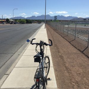 Riding back from Breakfast in Las Cruces, NM