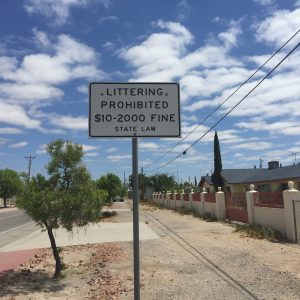 Pretty wide range of fines for littering in Texas.