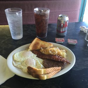 Angies Breakfast, it's not McDonalds, but it'll do.