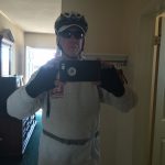 Bundled up and ready to ride