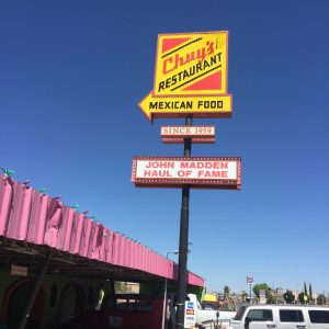 Made famous by John Madden