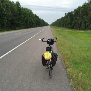 The perfect road for bicyclists